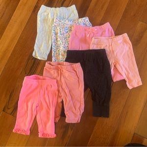 Girls Newborn Pants Bundle